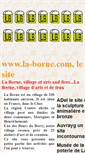 Mobile Screenshot of la-borne.com