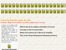 Tablet Screenshot of la-borne.com